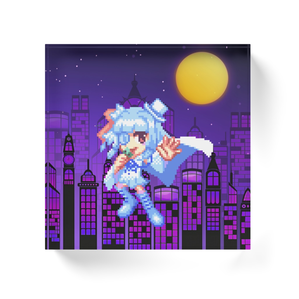 怪盗あおいちゃんアクリルブロック