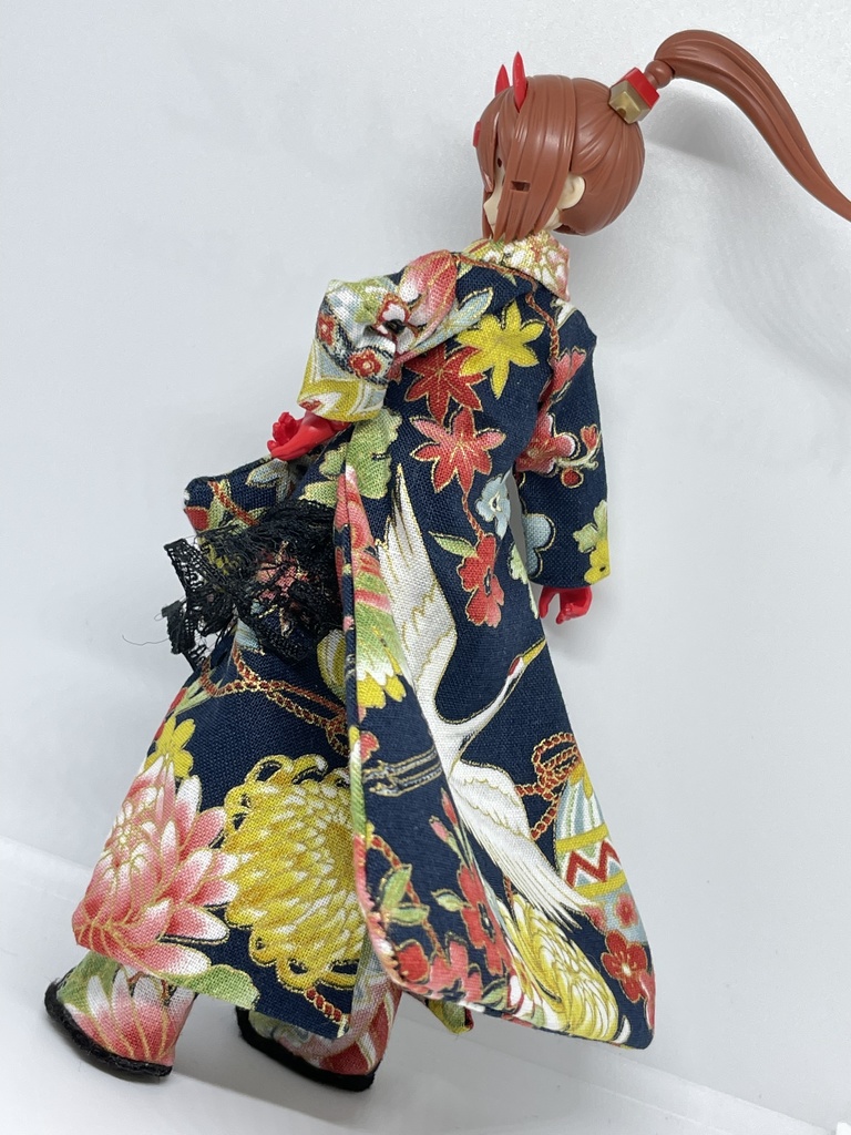 1/12サイズコートマント 「華鶴」