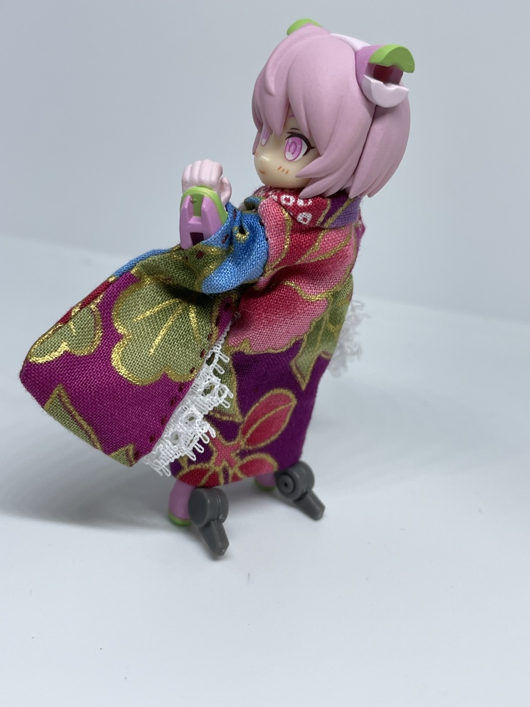 デスクトップアーミーサイズ用 帯無し着物