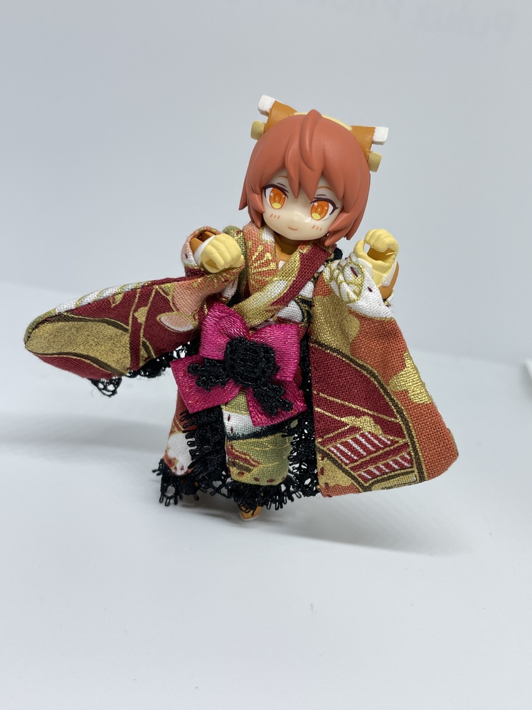 デスクトップアーミーサイズ用 帯無し着物