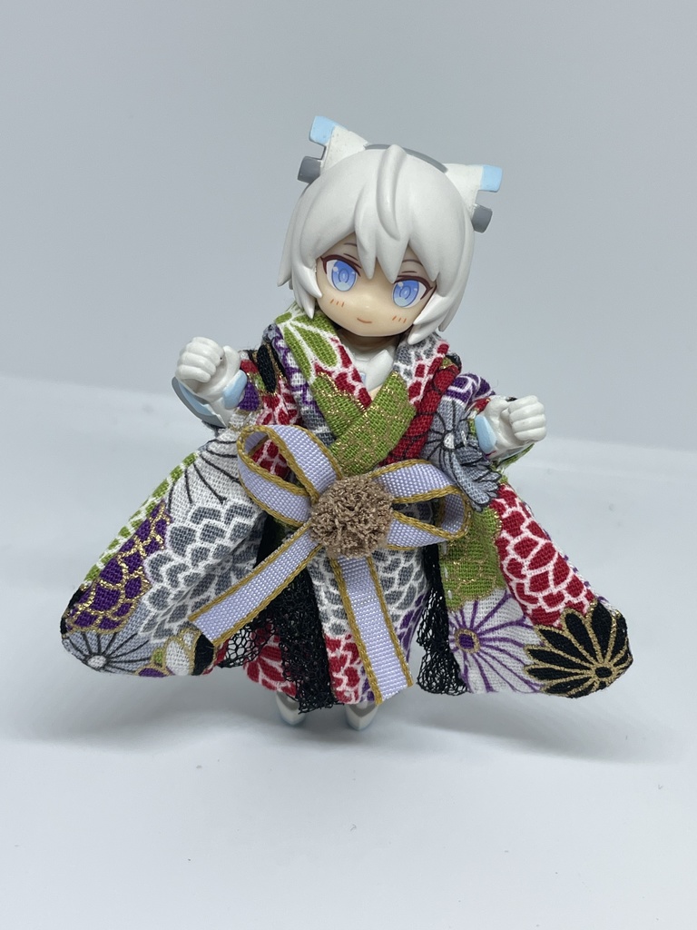 デスクトップアーミーサイズ用 帯無し着物