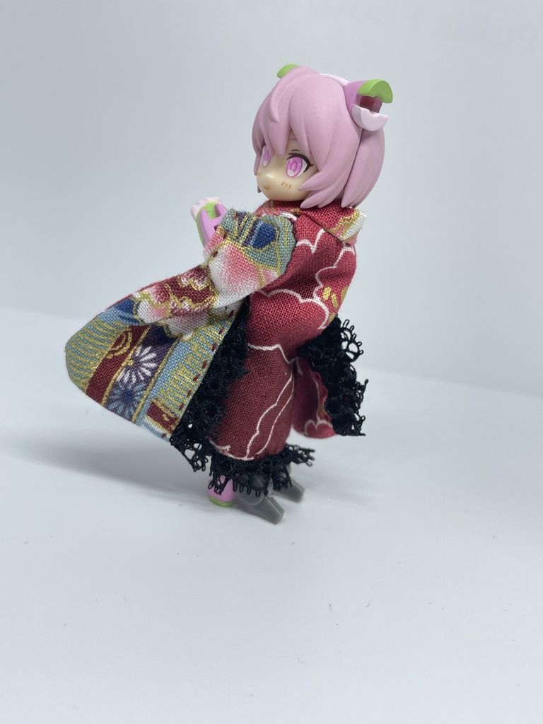 デスクトップアーミーサイズ用 帯無し着物