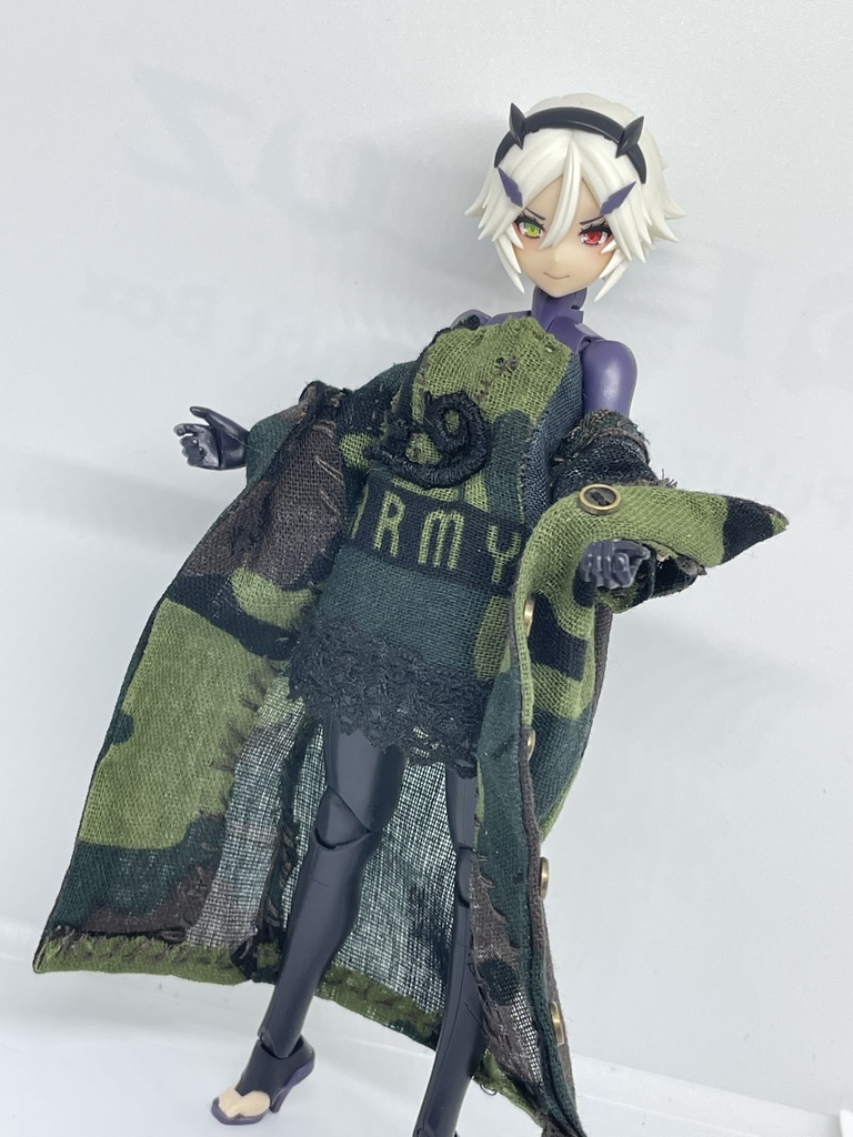 1/12 ドレス迷彩コート