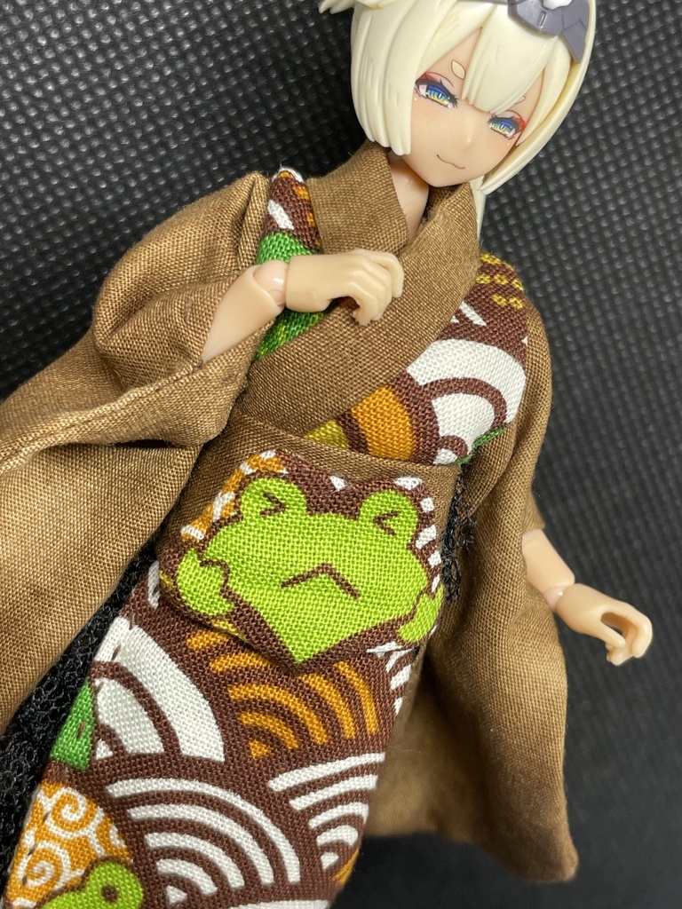 1/12サイズ 着物 草履セット