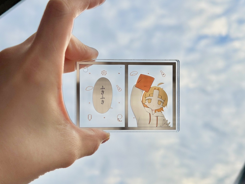 ふきふきアクリルフィギュア