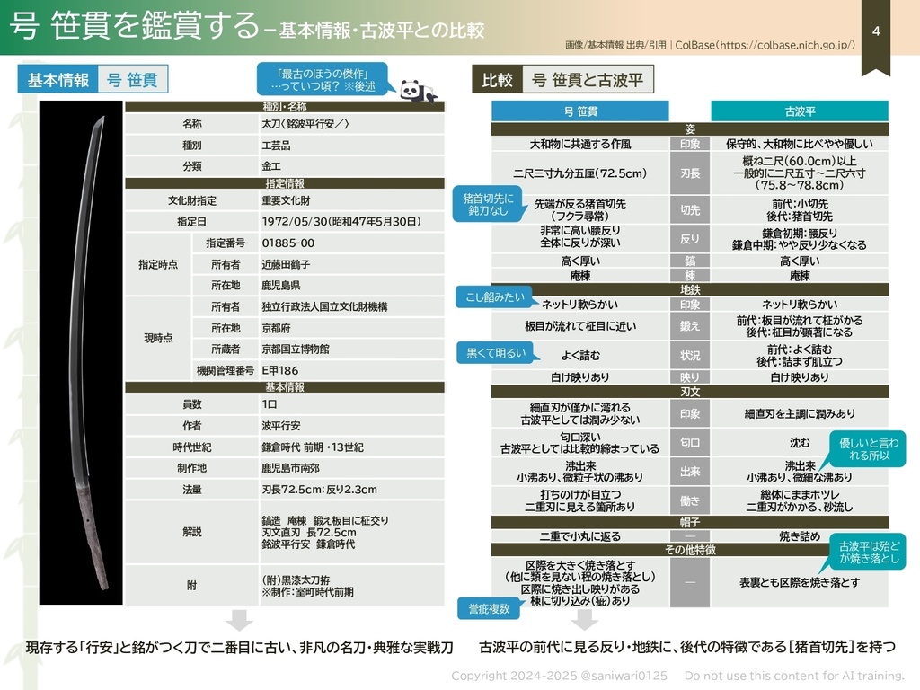 号 笹貫からはじめる刀鑑賞