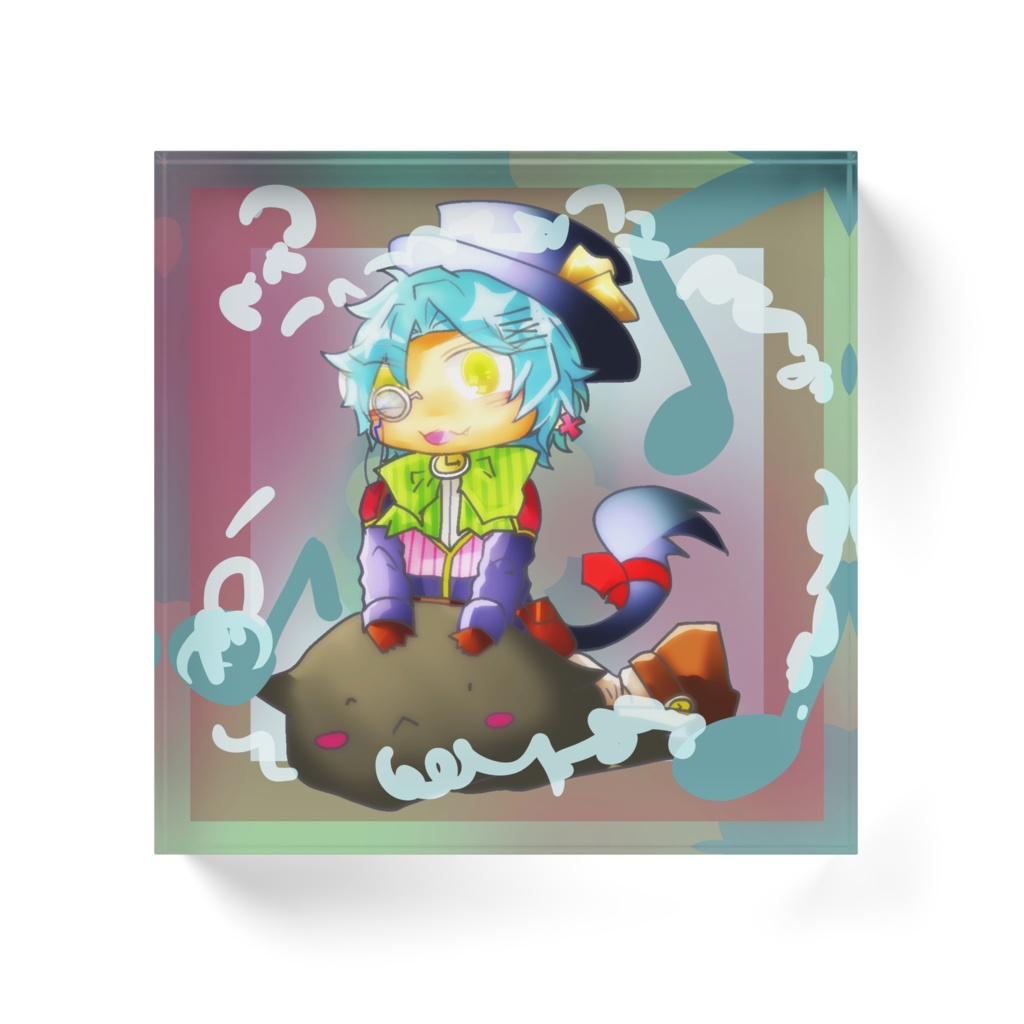 御嶽謳歌アクリルブロック