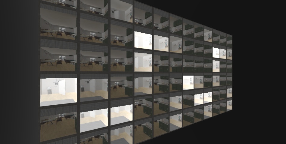 インテリアキューブマッピング