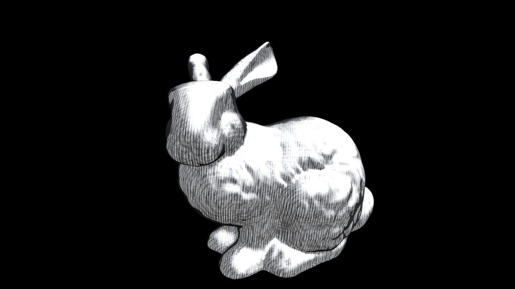 ハッチングシェーダー