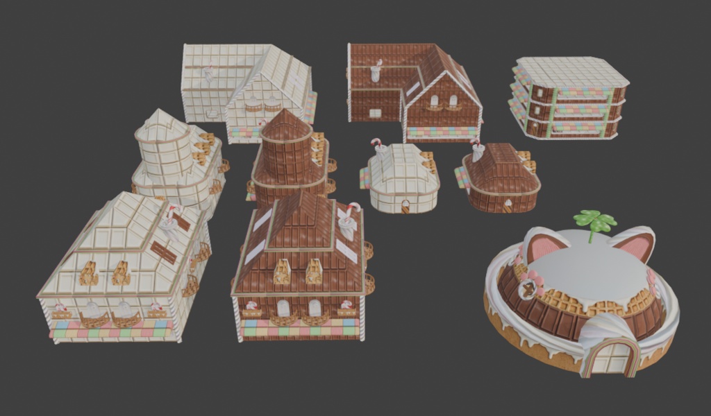 【VRChat想定】Sweet Heaven 全部入り