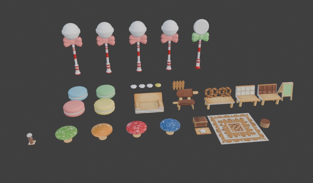 【VRChat想定】Sweet Heaven 全部入り