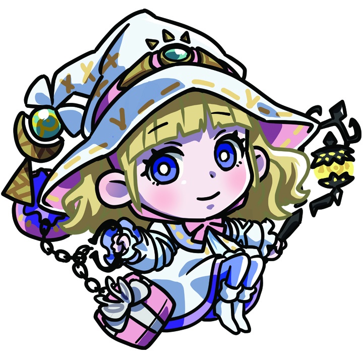 【キーホルダー】白き森のリゼット