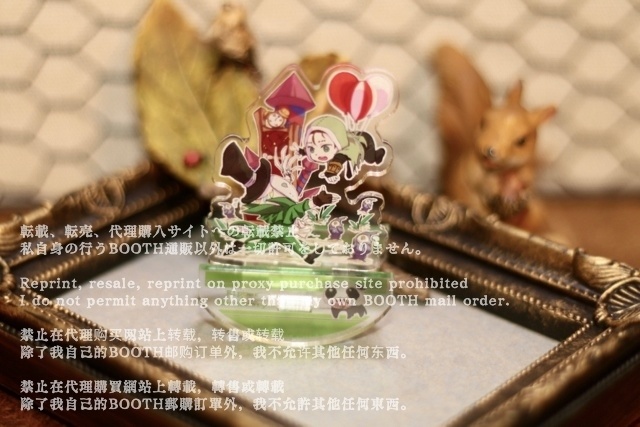 ゆらゆらアクリルスタンド Xenon Booth