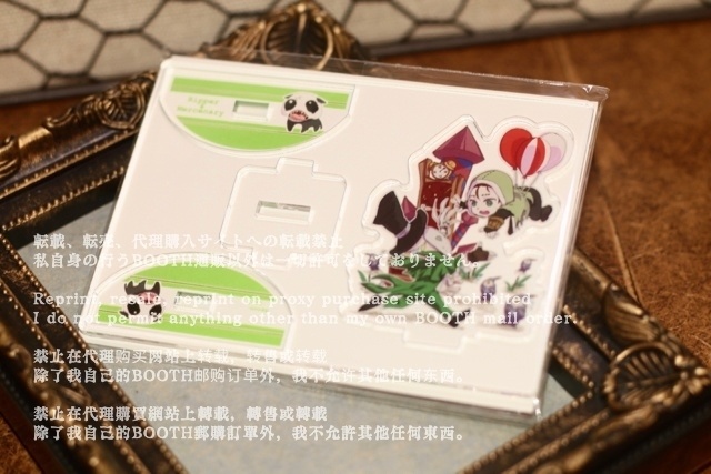 ゆらゆらアクリルスタンド Xenon Booth