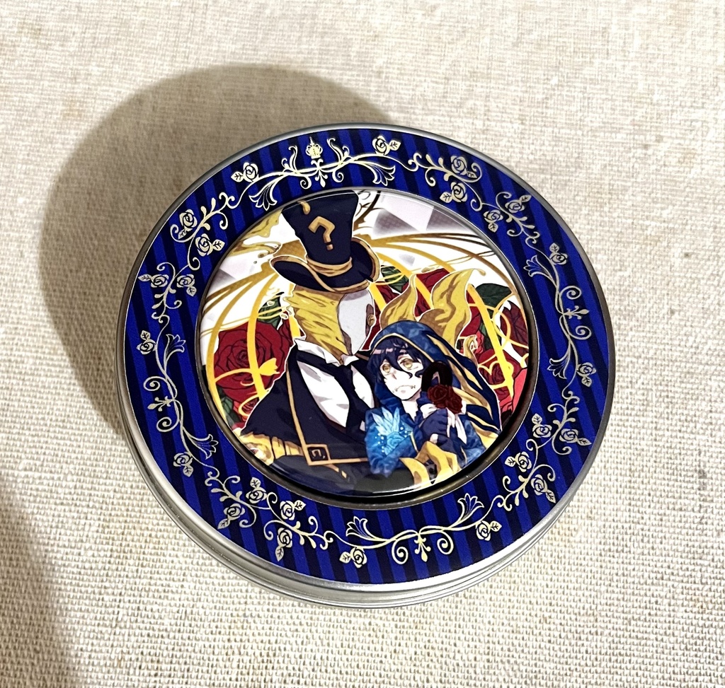 マグネット付き缶ケース【金明】