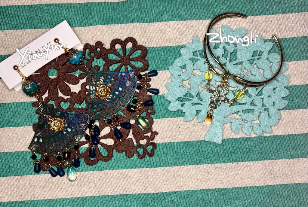 イメージアクセサリー/閑雲、鍾離