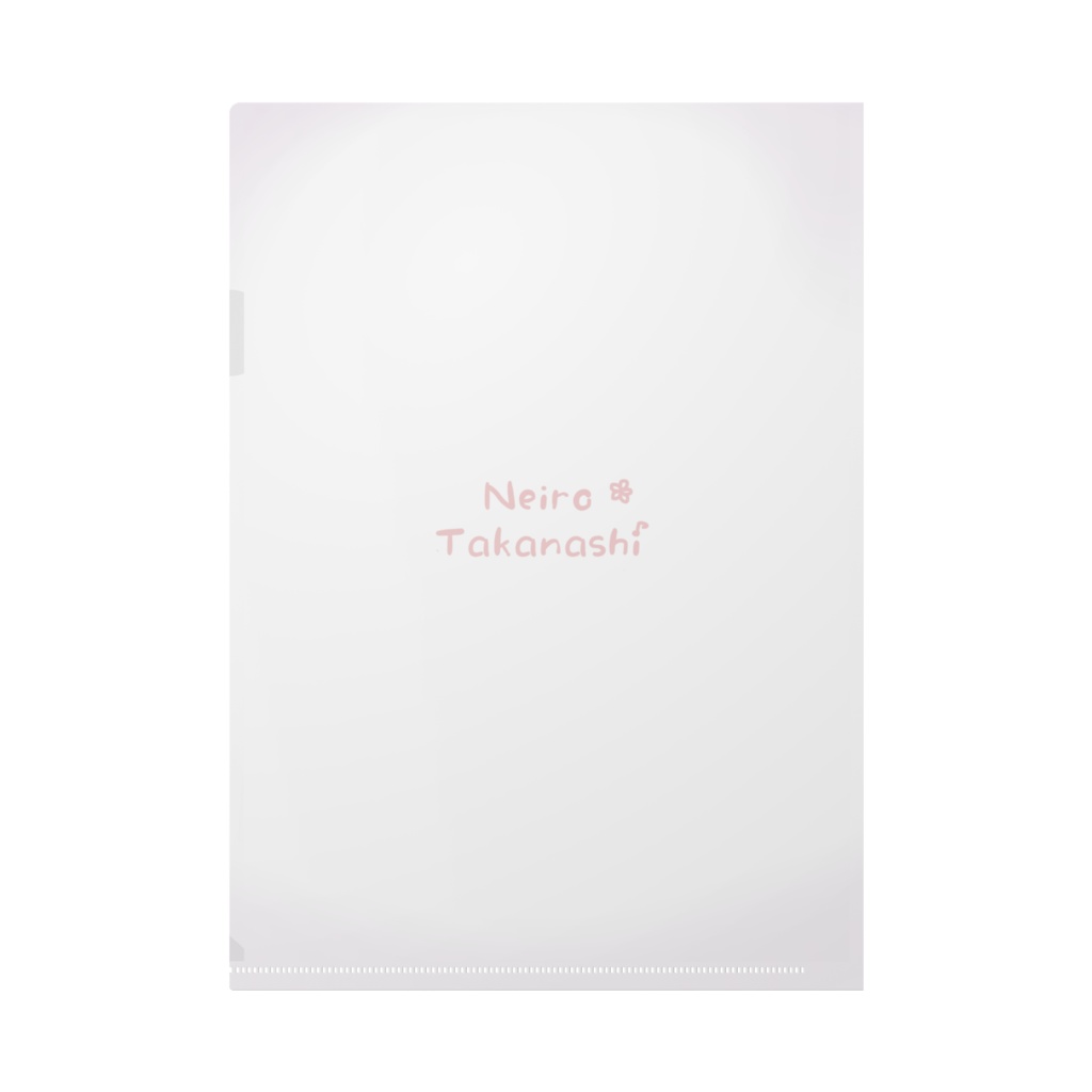 小鳥遊音彩 ミニキャラクターA4クリアファイル(花嫁ver.)