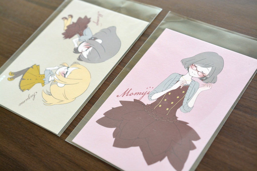 イラストカード「もみじ」