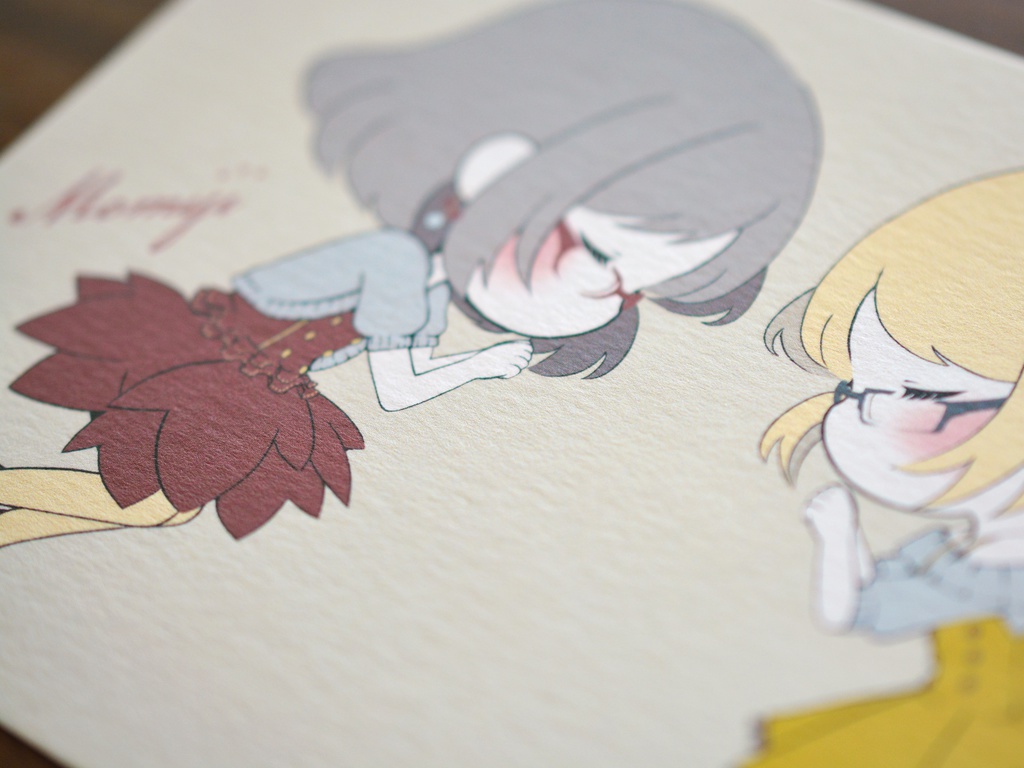 イラストカード「すやすや」