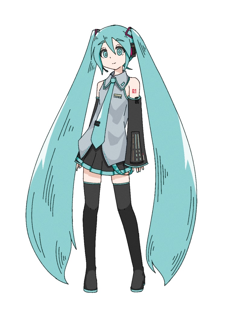 初音ミク　アクリルスタンドキーホルダー
