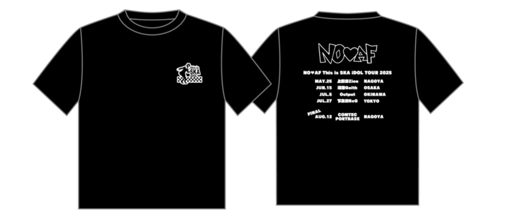 This is SKA iDOL TOUR Tシャツ　XL