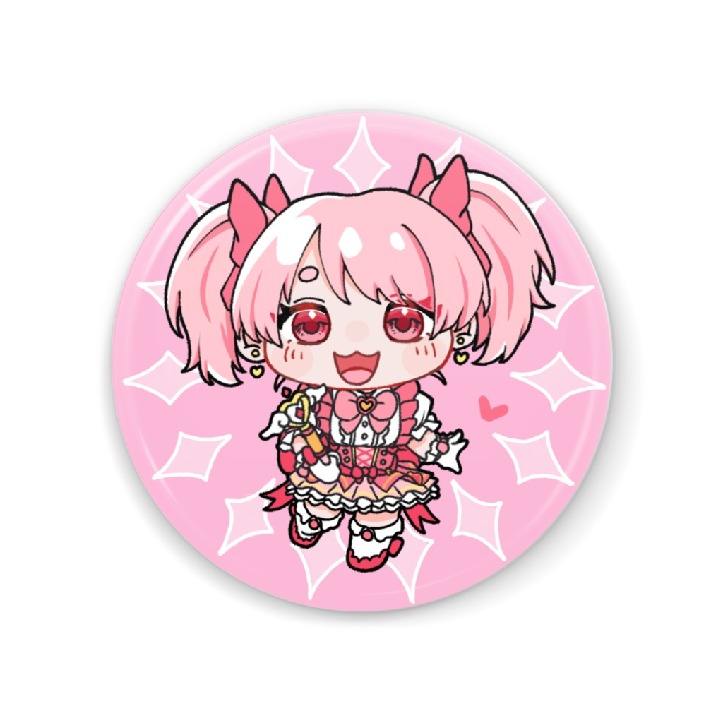 [魔法少女いちごちゃん]缶バッジ
