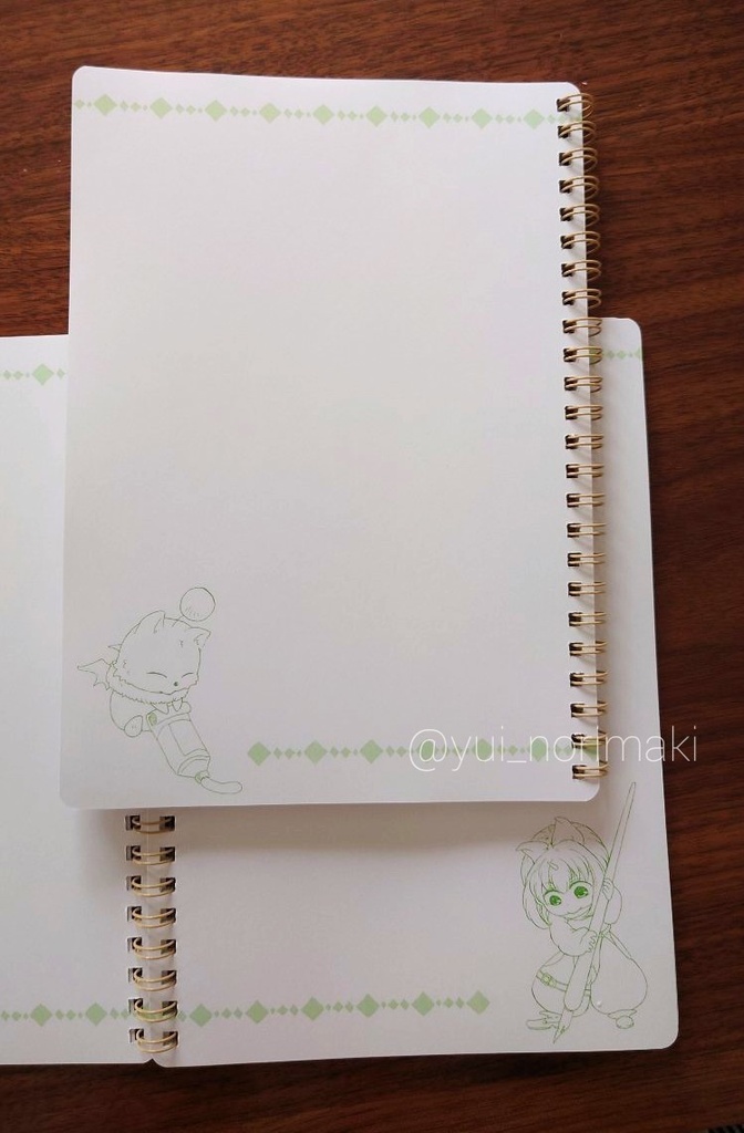 【難あり】リングノートとポストカード2枚