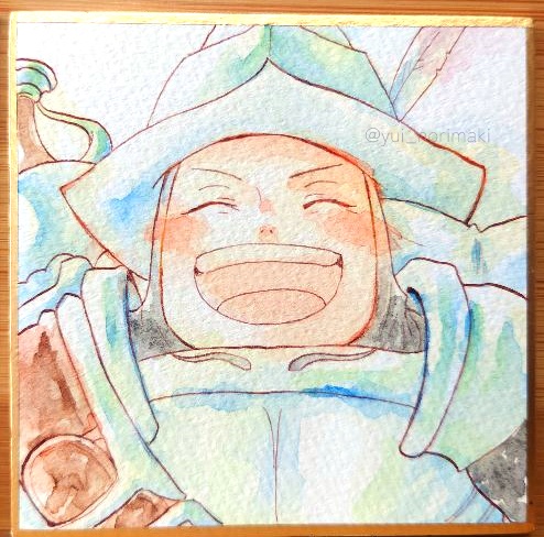 イラスト本と豆色紙のセット