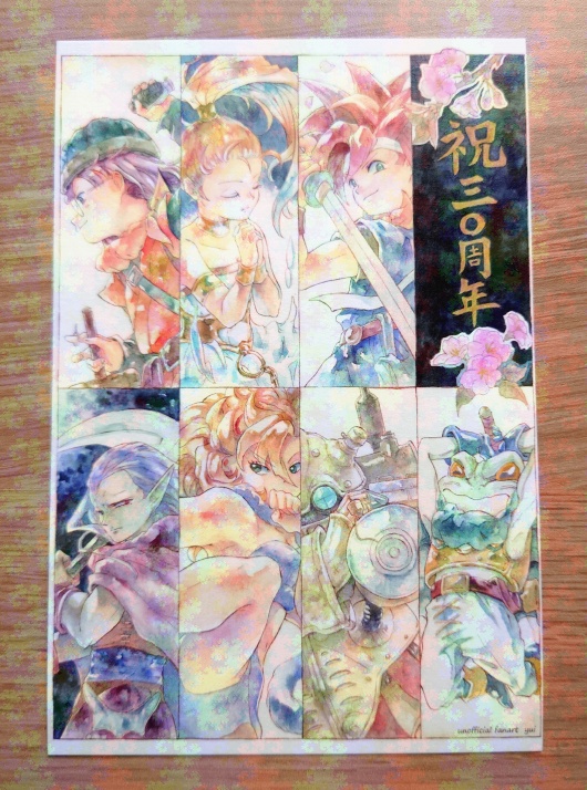 クリアしおりとポストカードのセット