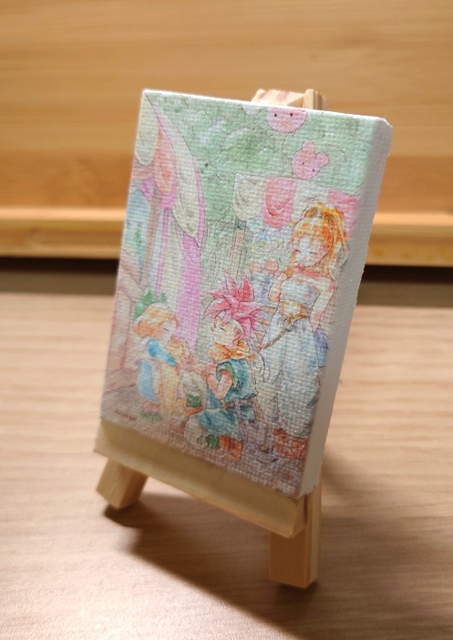 ミニキャンバスプリント