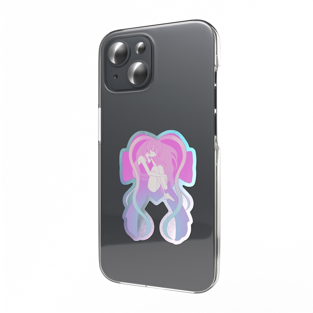 オーロラスマホステッカー