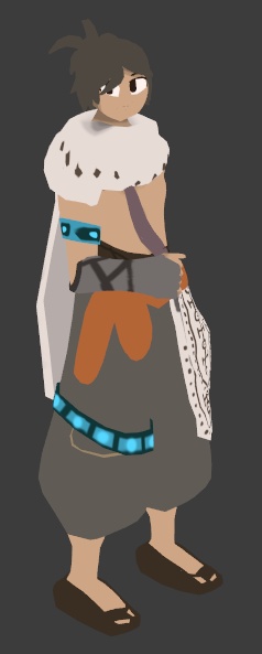 Tepeu and Majin models