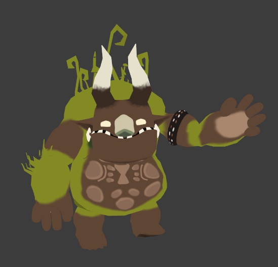 Tepeu and Majin models