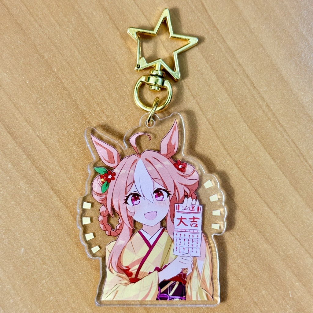 着物リッキー アクリルキーホルダー