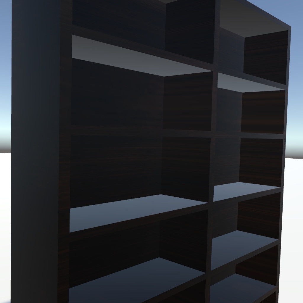 【3Dモデル】シンプルな棚 (Simple Shelf)