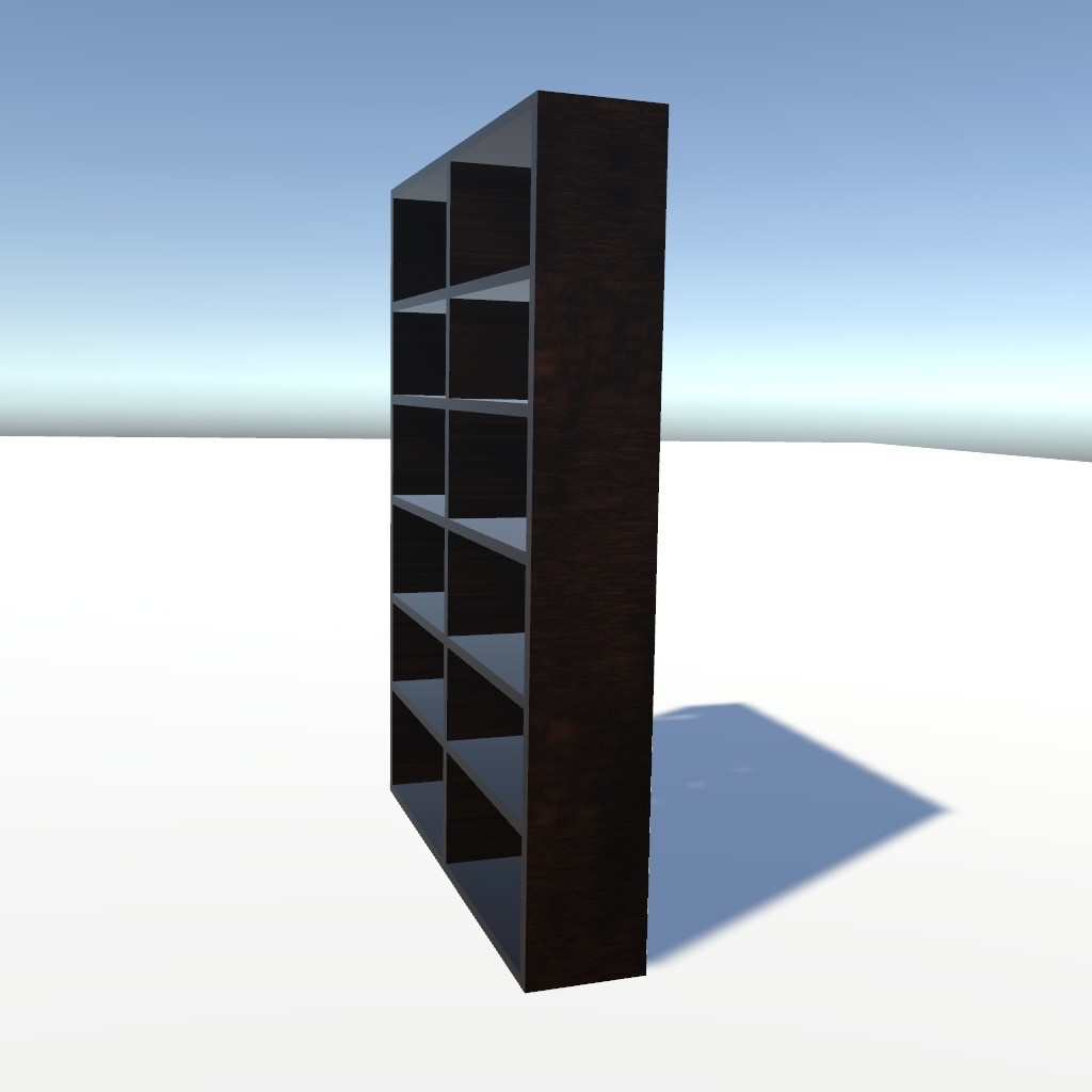 【3Dモデル】シンプルな棚 (Simple Shelf)