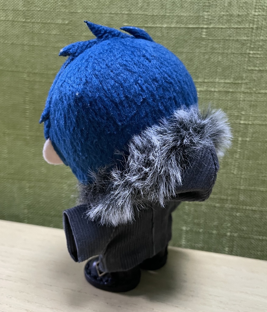 【ぬい服10cm 】コーディロイダッフルコート