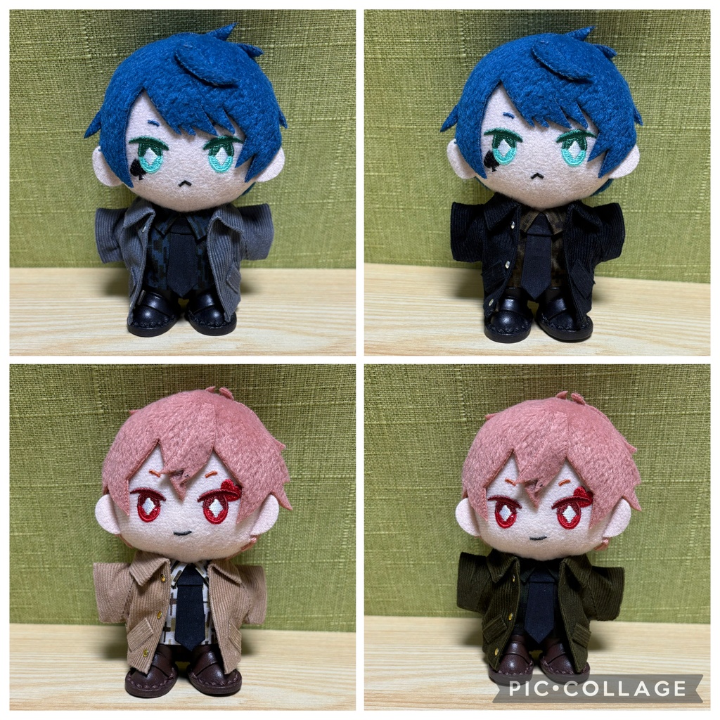 【ぬい服10cm 】 コーディロイコート