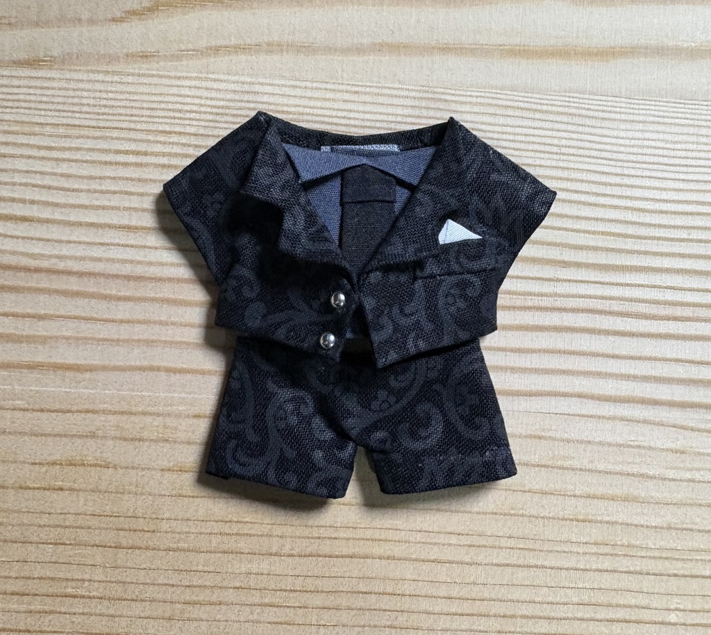 【ぬい服10cm 】 スーツ3点セット