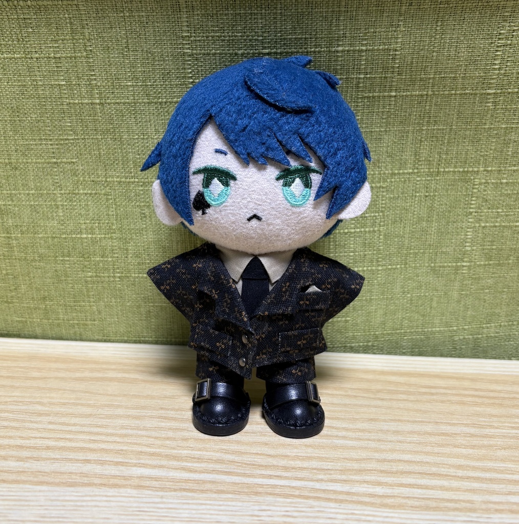 【ぬい服10cm 】 スーツ3点セット