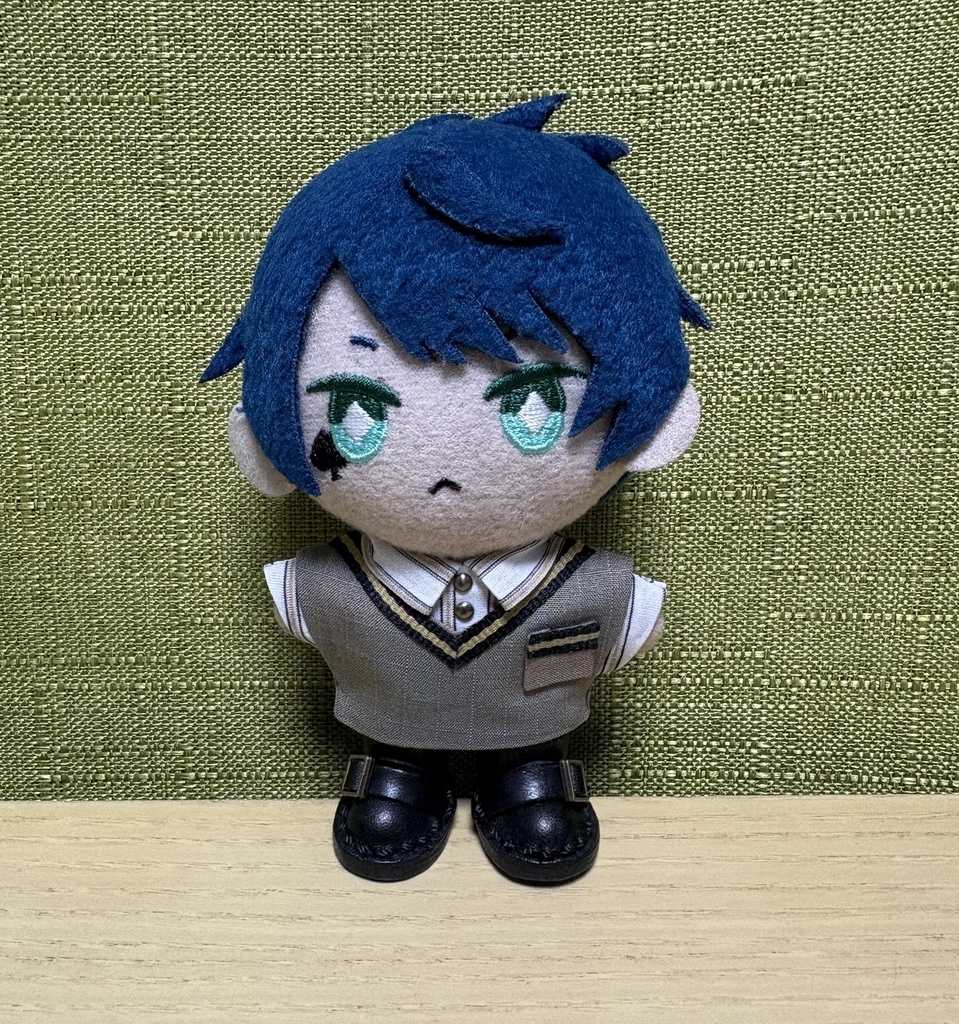 【ぬい服10cm 】ベスト+シャツ