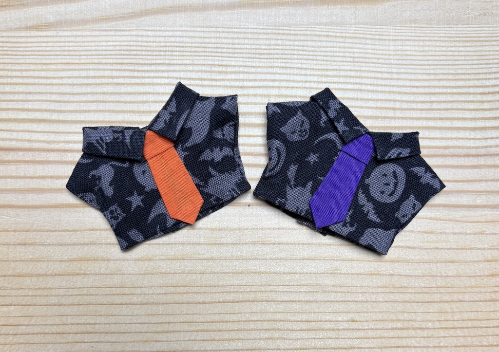 【ぬい服10cm 】 ハロウィン🎃ネクタイ付きシャツ