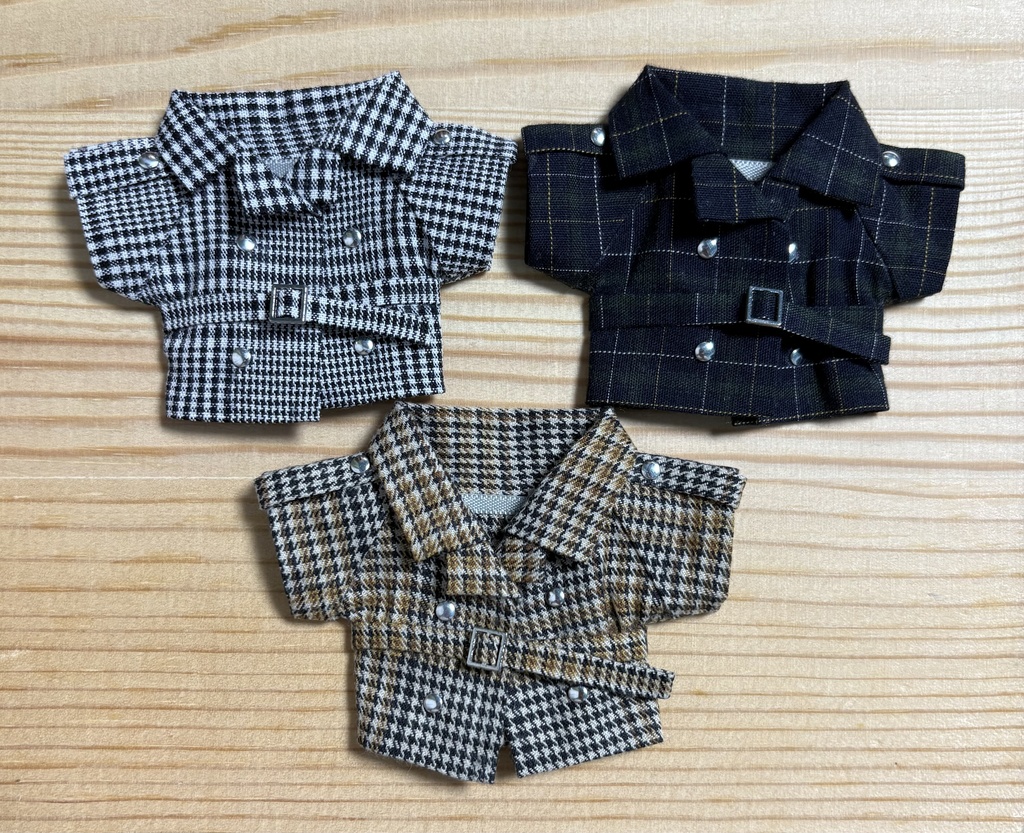 【ぬい服10cm 】 トレンチコート