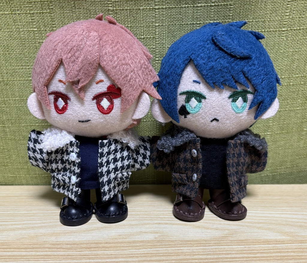 【ぬい服10cm 】ボアコート