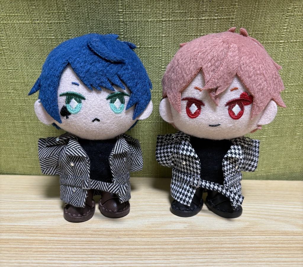 【ぬい服10cm 】 トレンチコート 2種