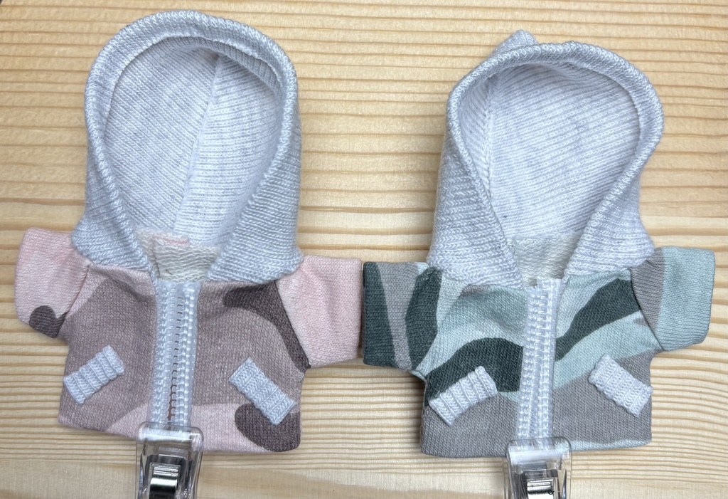 【ぬい服10cm 】パーカージャケット