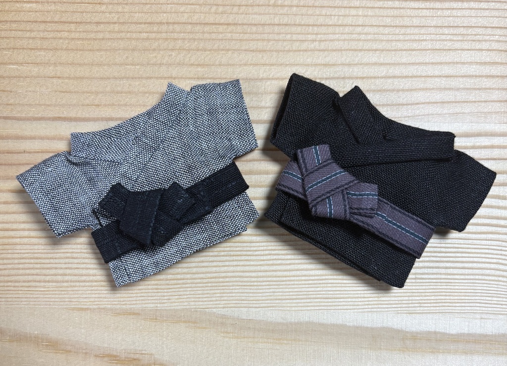 【ぬい服10cm 】麻の浴衣セット