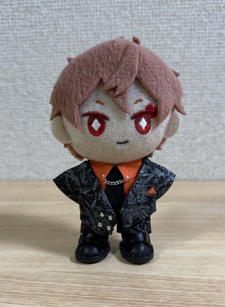 【ぬい服10cm 】 🎃ハロウィンスーツ3点セット