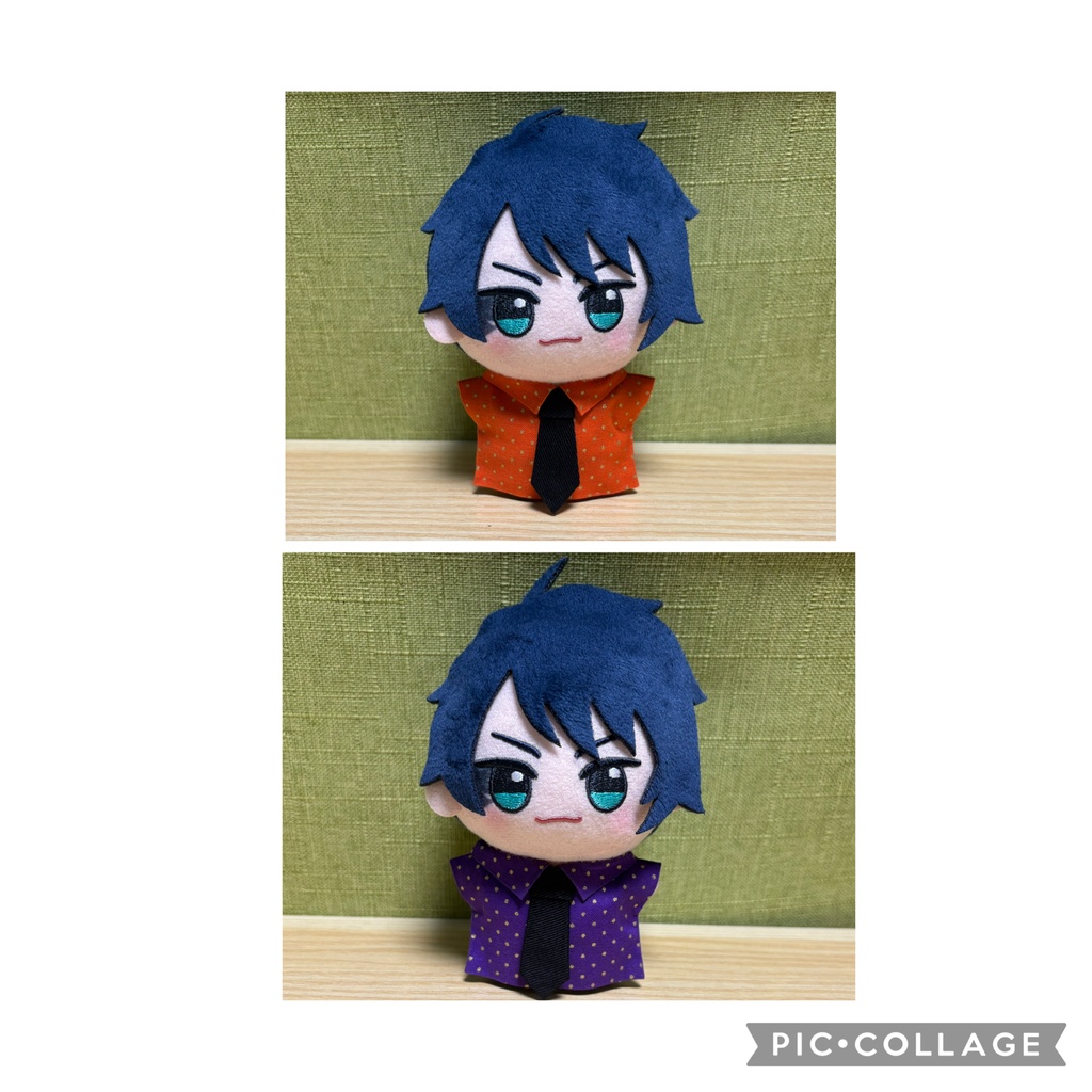 【ちびぐるみ・にじぱぺっと】ハロウィン🎃ネクタイ付きシャツ