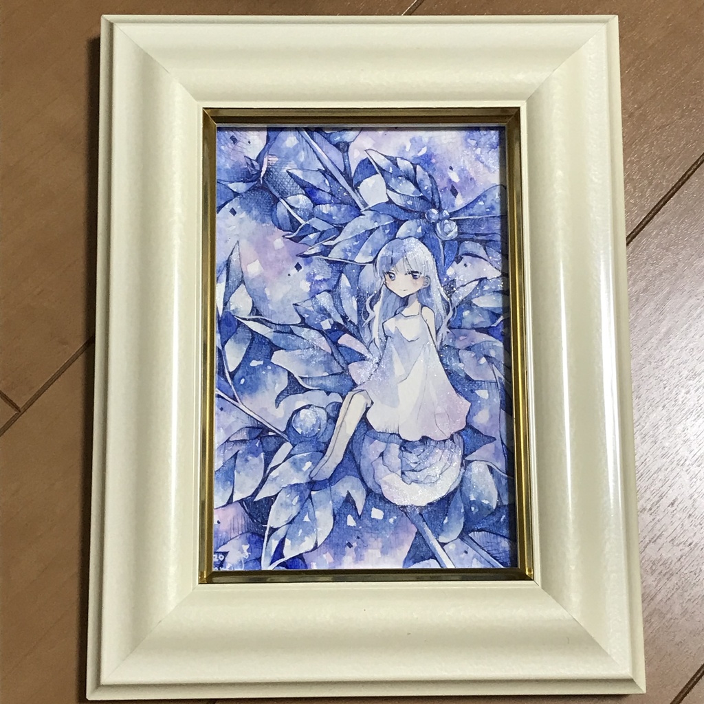 額装原画*秘密の花園